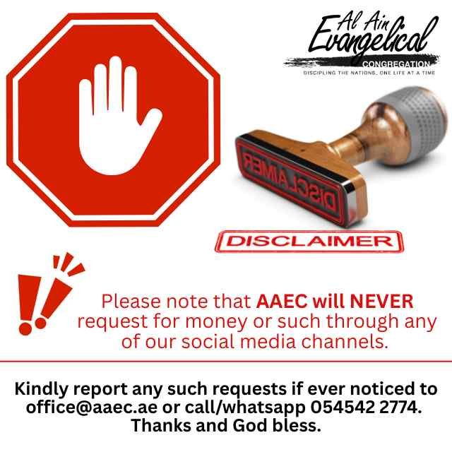 AAEC Disclaimer